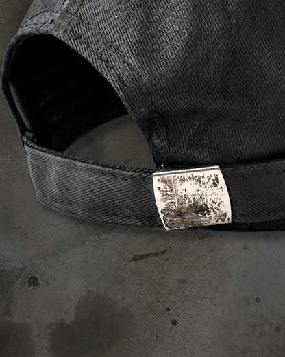 WAXED CAP (NOIR)