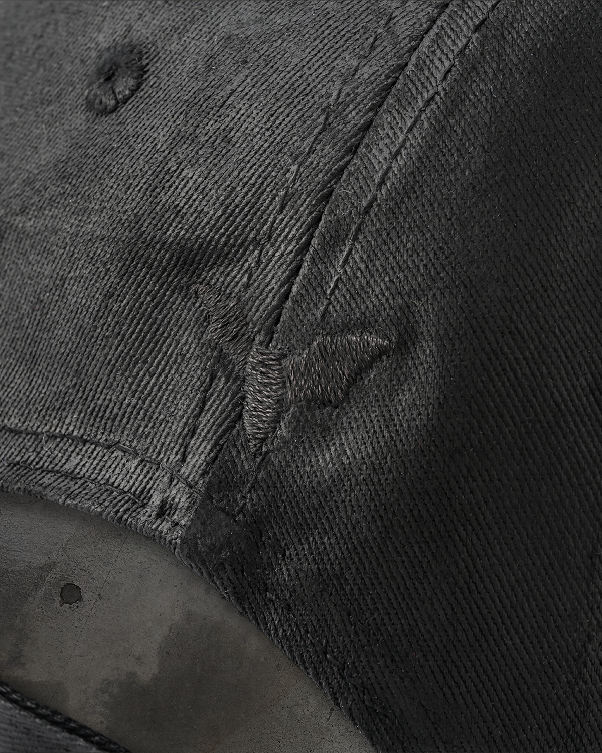 WAXED CAP (NOIR)