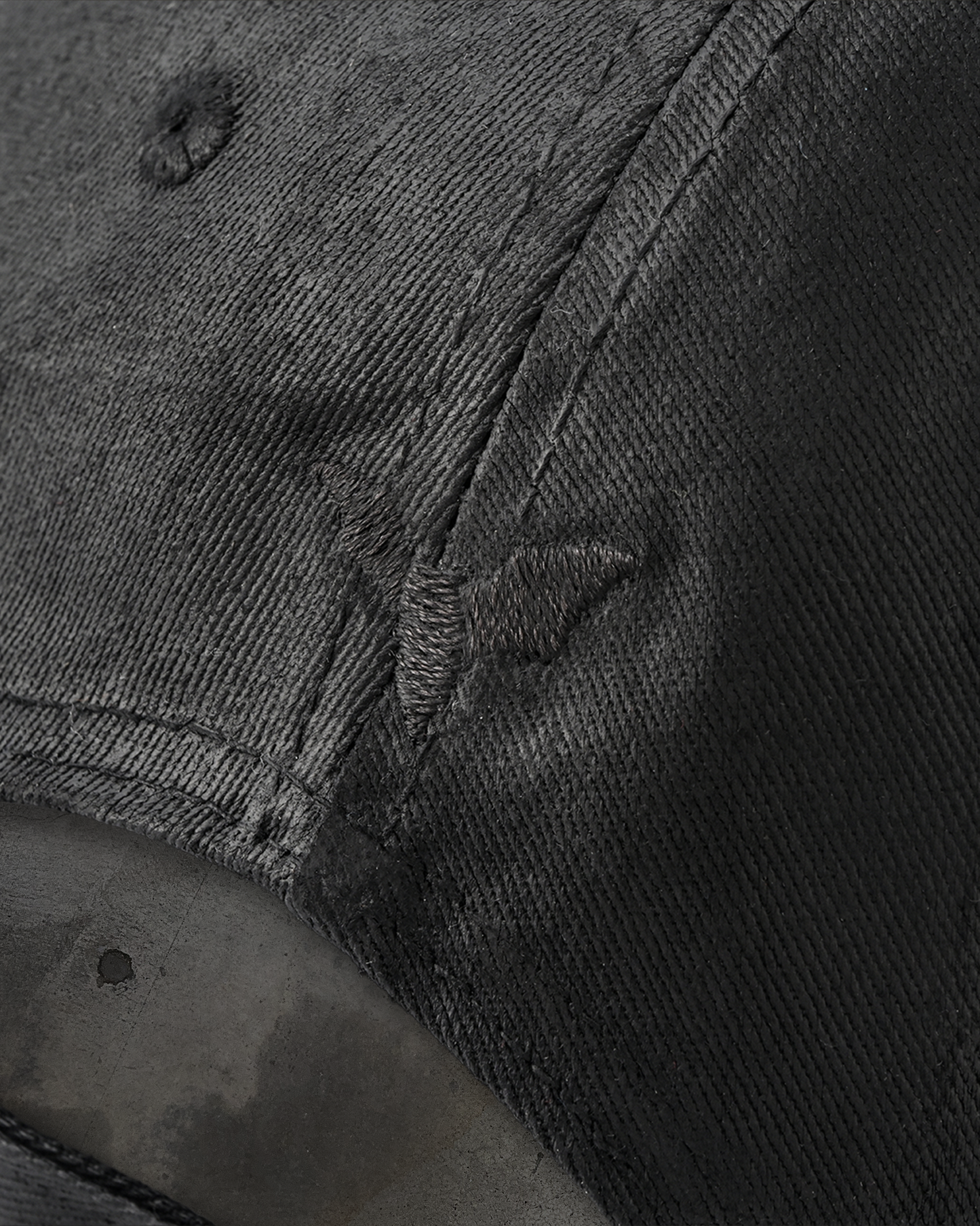 WAXED CAP (NOIR)