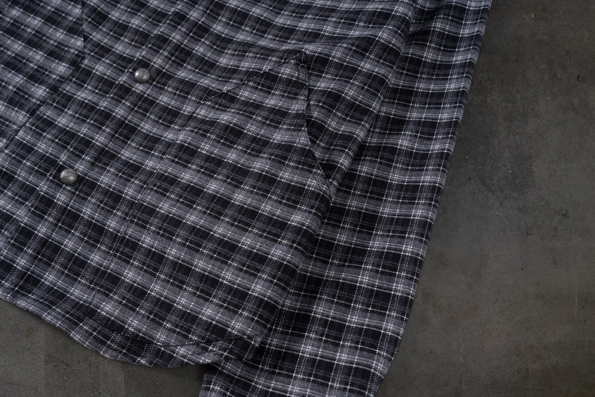 LEATHER FLANNEL (BLACK)