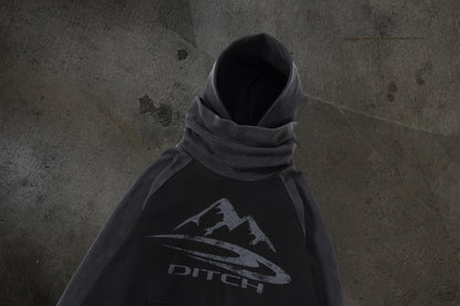 SUMMIT MASKED HOODIE (COAL/THERMAL)