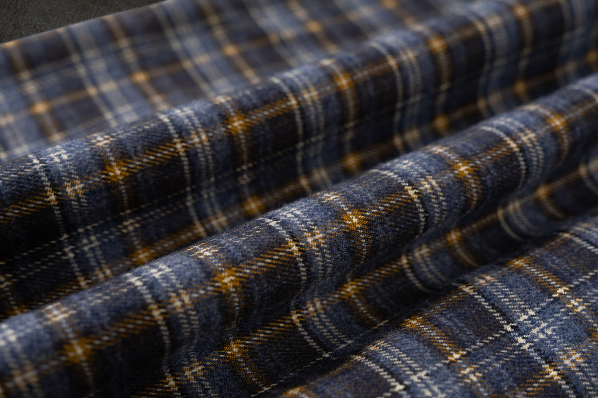 LEATHER FLANNEL (BROWN)