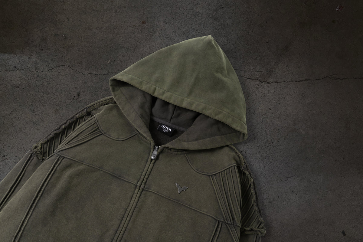 BIKER HOODIE (ASH)