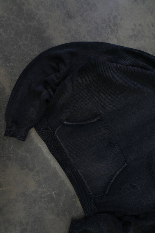KNITTED PULLOVER (COAL)