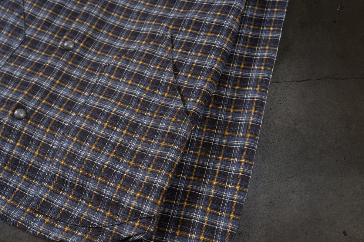 LEATHER FLANNEL (BROWN)