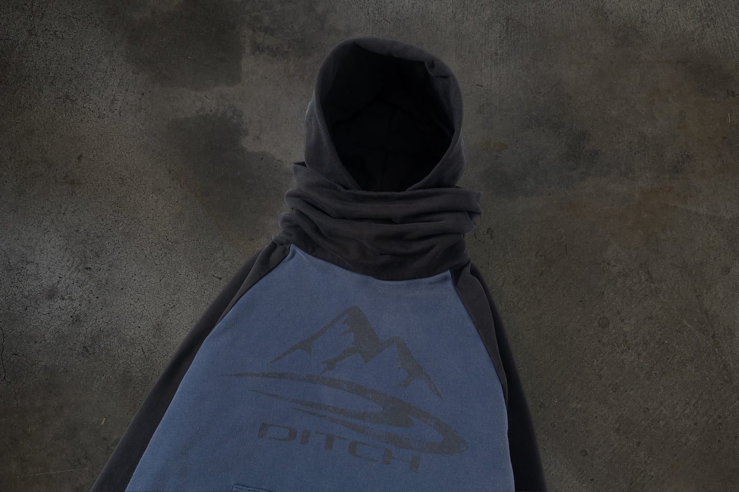 SUMMIT MASKED HOODIE (BLEU)