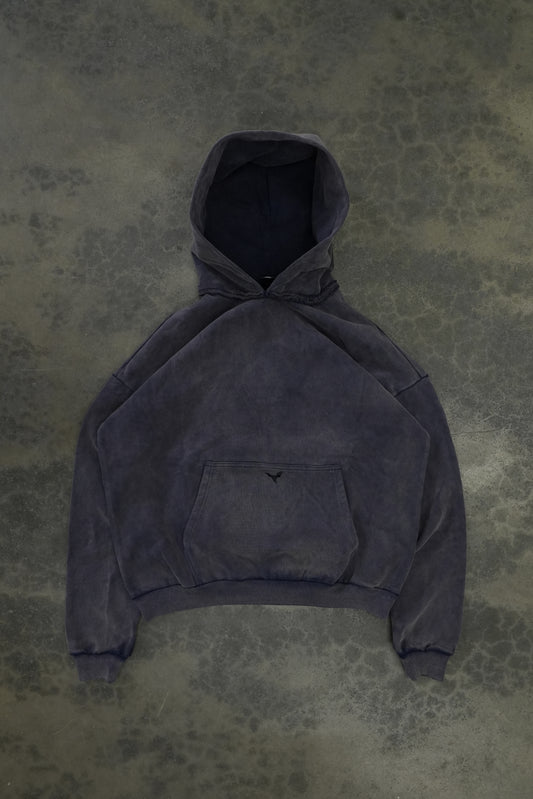 BLANK PULLOVER (OVERWASHED NAVY)