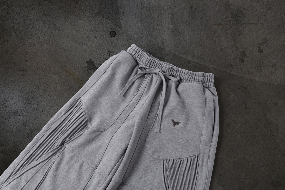 BIKER SWEATS (HEATHER GREY)