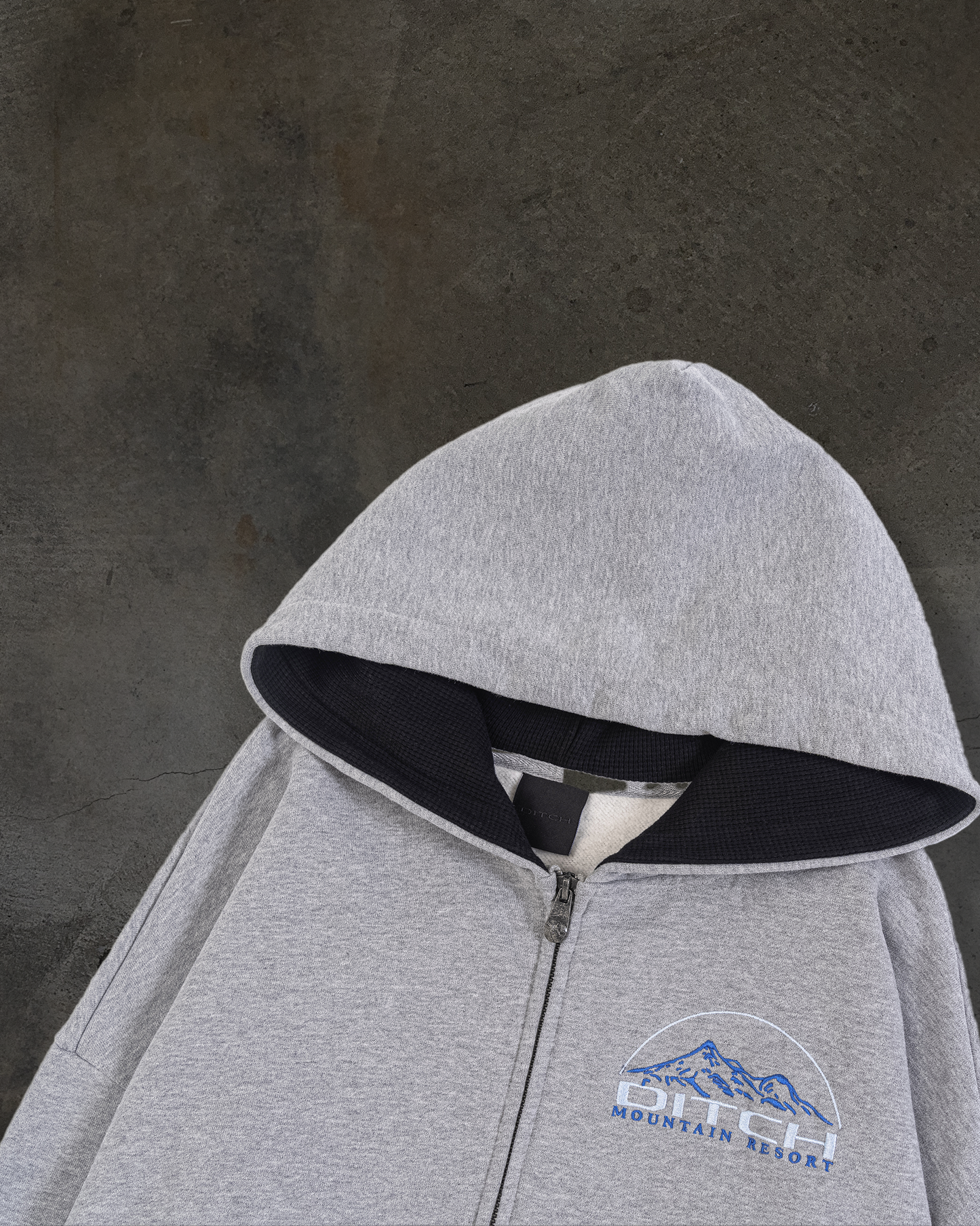 RESORT ZIPUP (HEATHER)