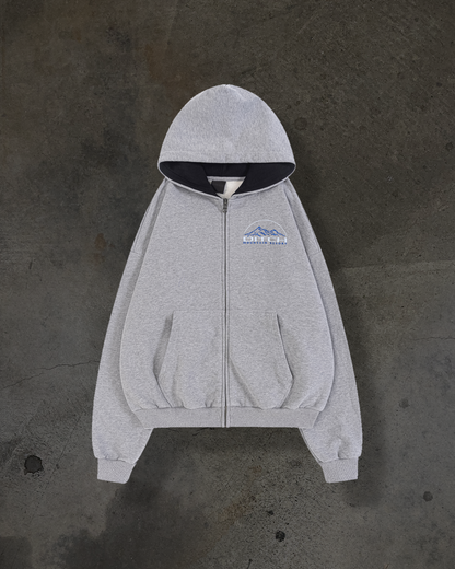 RESORT ZIPUP (HEATHER)