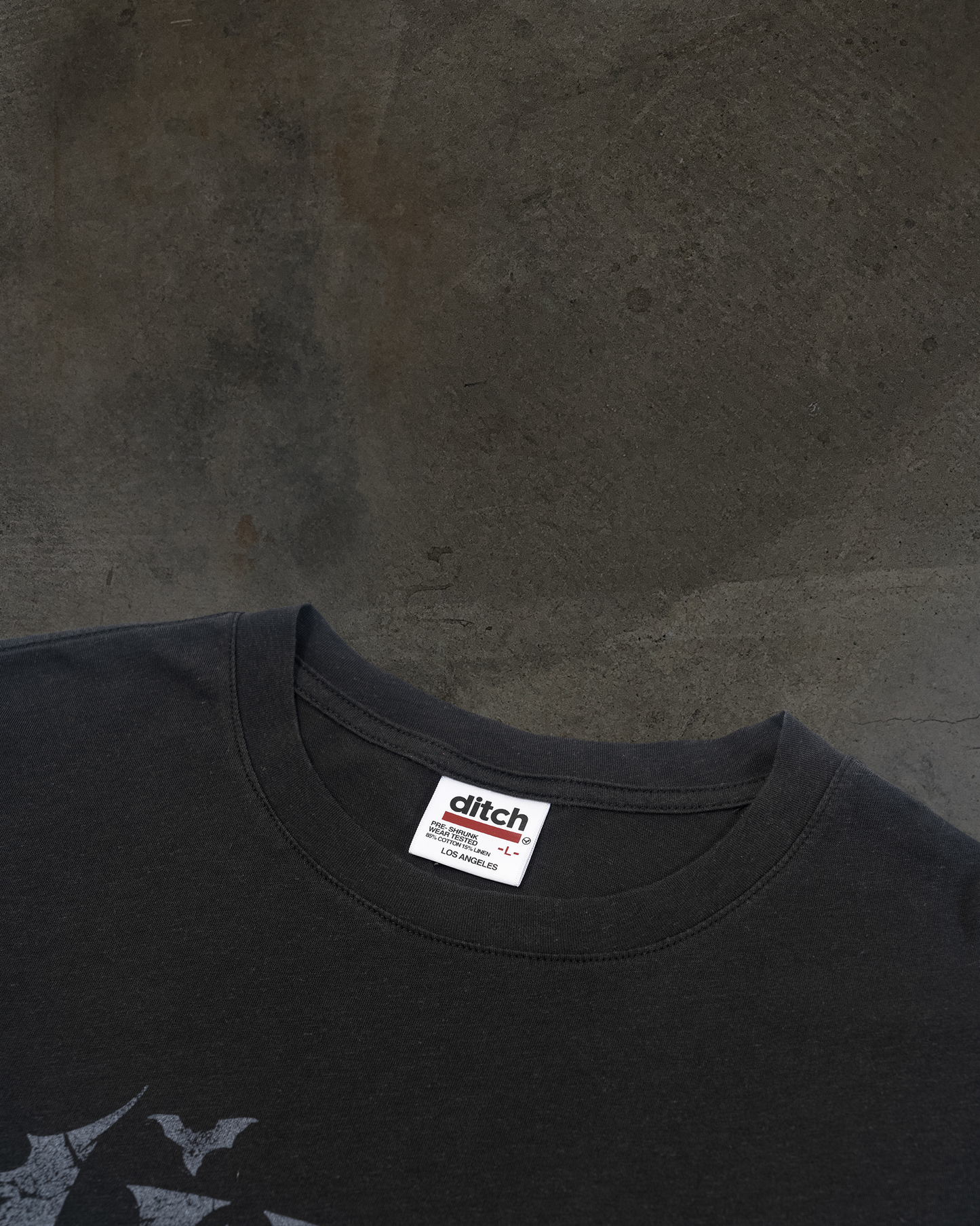 NIGHTMARE TEE (COAL)