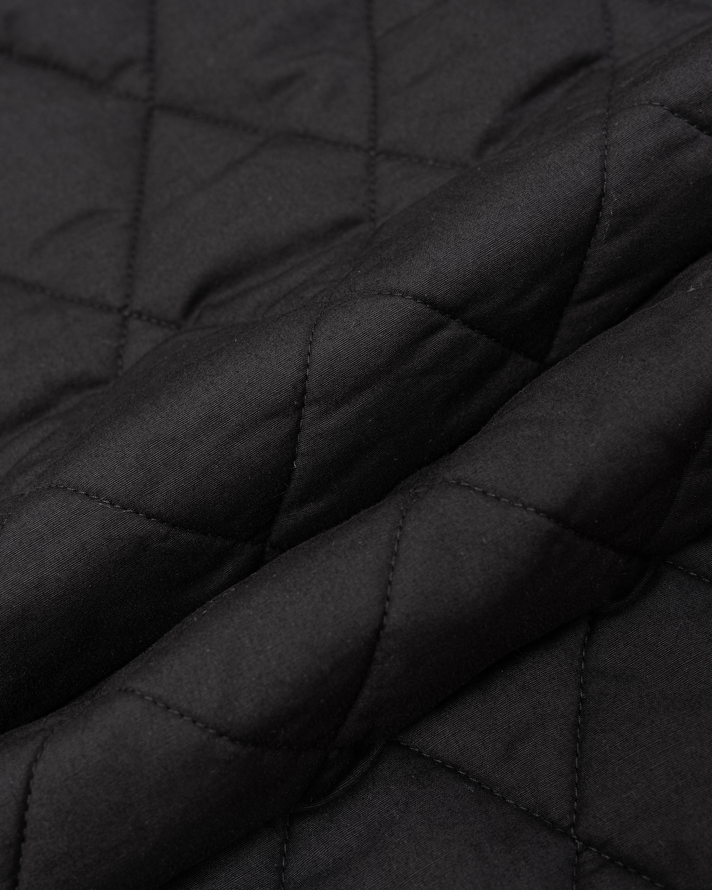 DYED NYLON BOMBER (COAL)